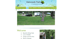 Desktop Screenshot of oakwoodstrails.com